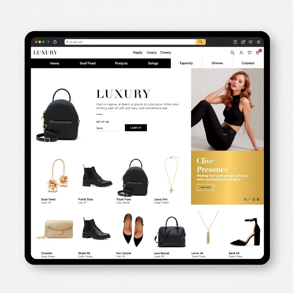 Luxury E-commerce Website