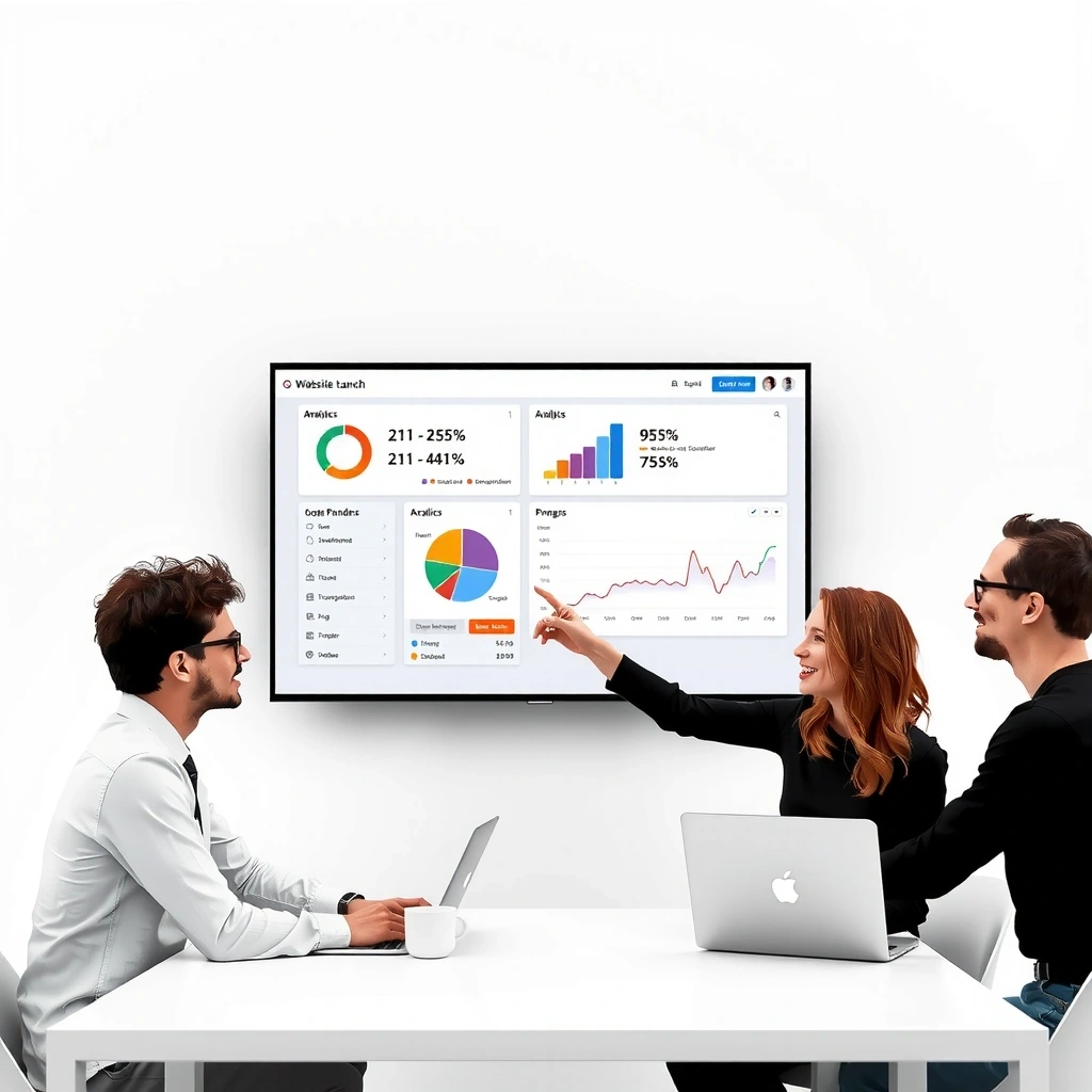 Website launch and optimization