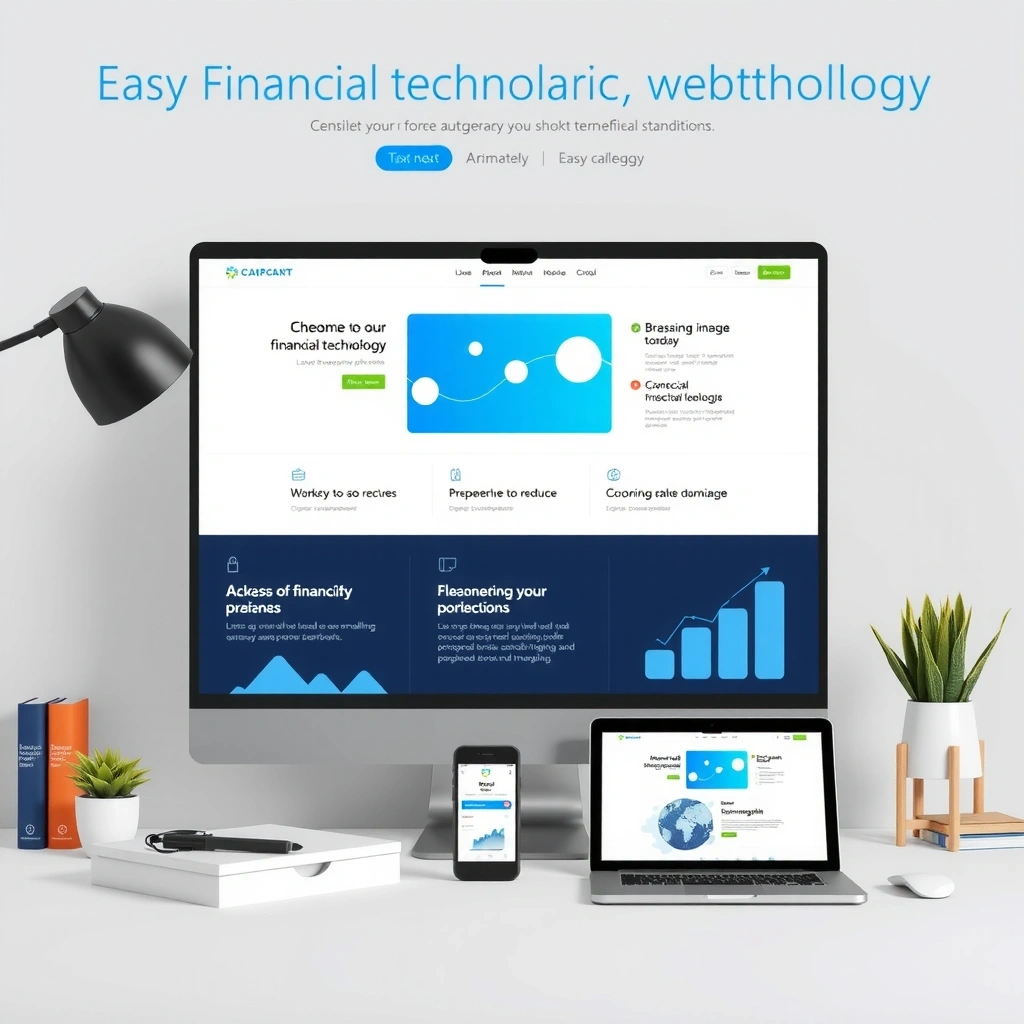 Corporate Website for FinTech Solutions